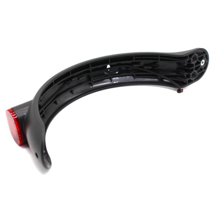 Accessoire Trottinette électrique Garde-boue Arrière Trottinette Xiaomi M365 - Avec Feu LED Et Support Plaque - Noir ABS PC Feu Arrière Scooter Accessoire Trottinette électrique Garde-boue Arrière Trottinette Xiaomi M365 - Avec Feu LED Et Support Plaque - Noir ABS PC Feu Arrière Scooter