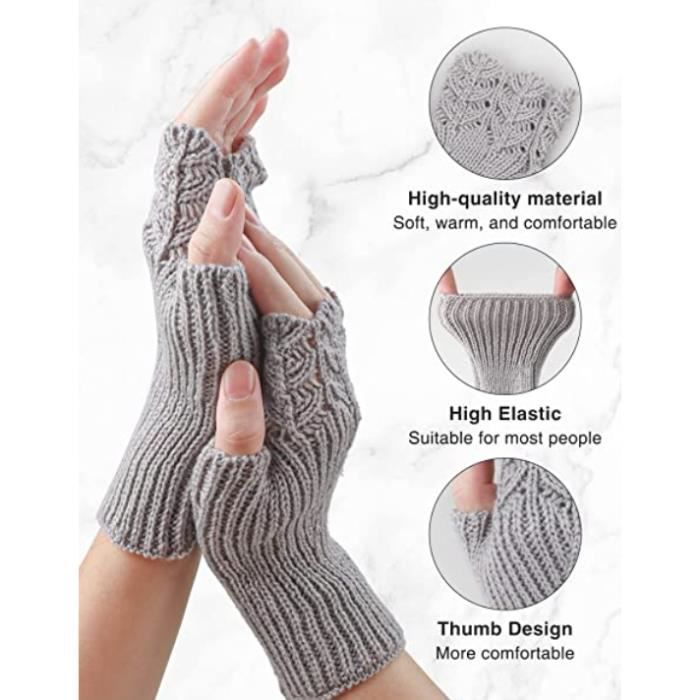 Lot De 12 Paires De Gants De Travail Coton Gris Taille M - Poignet Tricoté élastique - Neuf