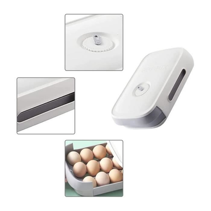 rismart Boite a Oeuf en Plastique Frigo Rangement Empilable Cuisine Contenant Réfrigérateur 16 Oeufs avec Couvercle Marron rismart Boite a Oeuf en Plastique Frigo Rangement Empilable Cuisine Contenant Réfrigérateur 16 Oeufs avec Couvercle Marron