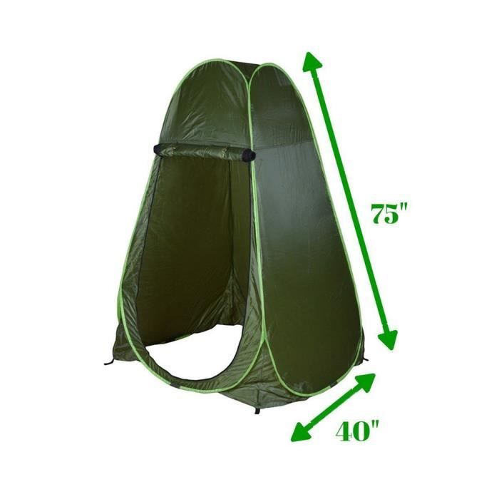 Cabine Intimité Camping Tente Change Pop-up Portable 190T - Cabine Intimité Plage Camping | Protection Eau Et UV Tente Pliable Transport Facile