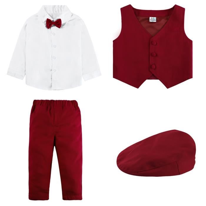 Generisch Costume Pour Enfant Garçon Mariage 98 Enfants Tout-petits Bébé Unisexe Printemps été Imprimé T-shirt Sport Short Tenues Vêtements Enfants Garçons, Gris, 4-5 Ans