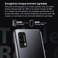 Smartphone Blackview 6,39 Pouces A90 4Go + 64Go 4280mAh Android 11 Helio P60 Téléphone Portable 2 Nano SIM - Bleu-3