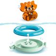 LEGO® 10964 DUPLO Jouet de Bain : Le Panda Rouge Flottant, Set Baignoire pour Bébés et Enfants de 1.5+ ans-3