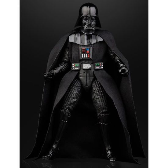Star Wars 40eme Anniversaire The Black Series Dark Vador Unisexe Figurine Articulee Multicolore Cdiscount Maison