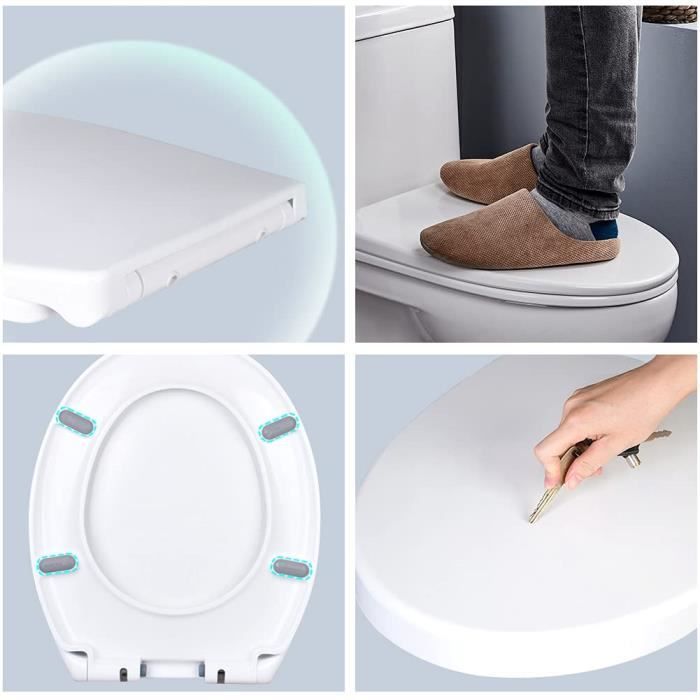 Abattant wc avec new arrivals amortisseur