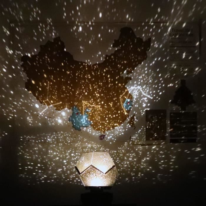1 pièce Lampe De Projecteur Ciel Étoilé Nuit Romantique LED USB Galaxie  Étoile Pour Toit De Voiture Et Chambre Plafond, Mode en ligne