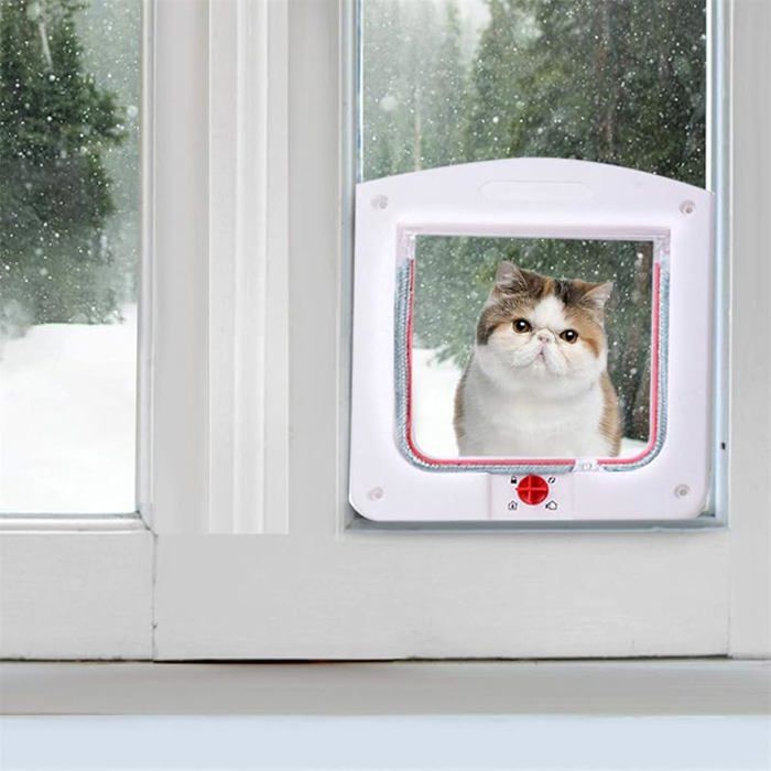 Chatière isolante blanche pour portes en bois CHATIERE Cdiscount — free download