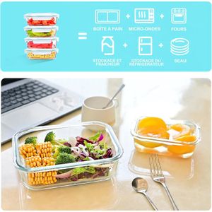 Lot De 2 Boîtes De Rangement Hermétiques Pour Aliments,2.8 L,Boîtes De Rangement De Cuisine Pour Pâtes Et Nouilles,Boîtes En Plastique Avec Couvercles Durables