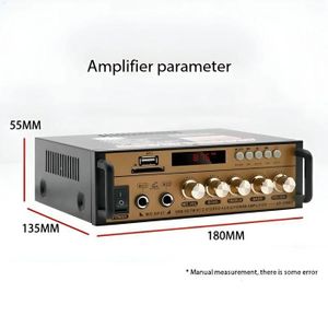 Amplificateur Stéréo Numérique TPA3118 - 30W+30W - Bluetooth - 12V/24V Pour Voiture