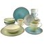 faïence 1 set, 12-te Creatable 14397 Service de table organic Oslo pour 6 personnes