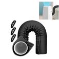 Protection Portable pour Tuyau de Climatisation |Enveloppe Isolante Triple Couche Ajustable Isolation Pour Tuyaux De Climatiseur