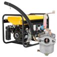 Fafeicy carburateur de générateur Accessoires de petit générateur d'essence de carburateur d'huile pour le générateur ET950 /-0