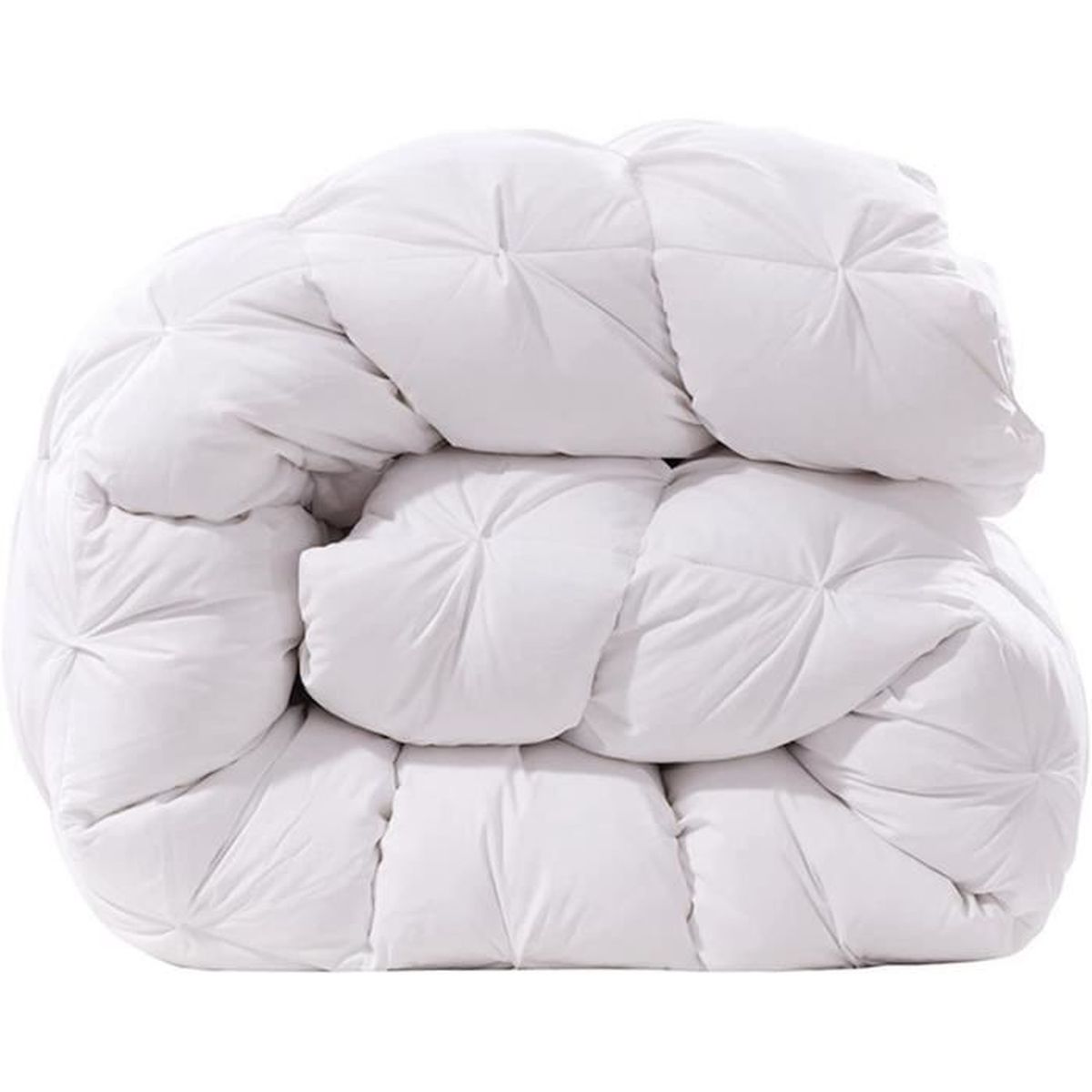 Couette, Couette Duvet 4 Saisons 220x240cm, Couette Blanche avec