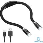 DONFANLIA Lumière de Livre de Cou 4LED,Lampe de Chevet Intensité Variable, Lampes de Lecture pour La Lecture Dans Le Lit