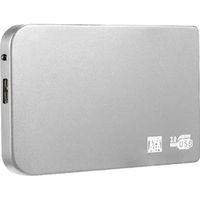 Disque dur externe portable4TB TypeC USB3.0 Transfert haute vitesse SSD mobile12x7.2x1cm avec sac de rangement en tissu de poche