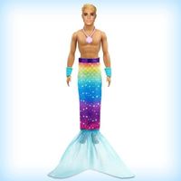 Barbie Dreamtopia - Poupée Transformation Ken en Prince Triton