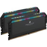 Corsair DOMINATOR PLATINUM RGB 64 Go (2 x 32 Go) DDR5 5200MHz C40 - Noir