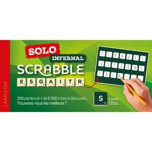 JEU SOCIÉTÉ - PLATEAU Scrabble solo infernal