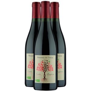 VIN ROUGE Maison Pascal Beaumes de Venise Cuvée Hespéria 2020 - Vin Rouge de la Vallée du Rhône (3x75cl) BIO