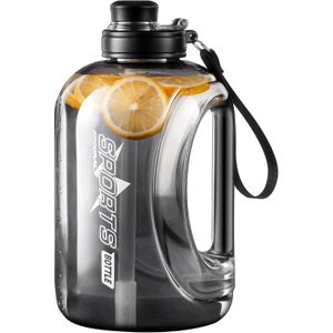 Bouteille de sport HYDRATE 2,2 litres - durable et extra solide - sans