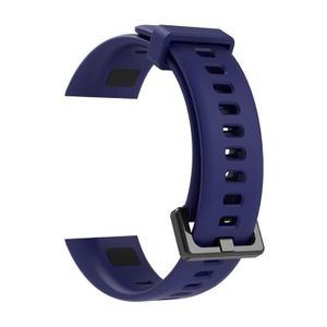 BRACELET MONTRE CONNEC. couleur taille B Bracelet de montre en Silicone souple, pour Huawei Band 4