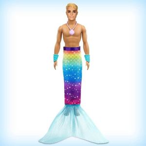 POUPÉE Barbie Dreamtopia - Poupée Transformation Ken en Prince Triton