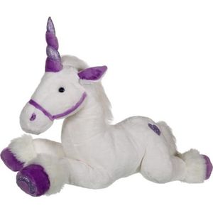 Nouveau 9/" assis Unicorn Plush Soft Toys Peluche Cheval Teddy Blanc Licorne