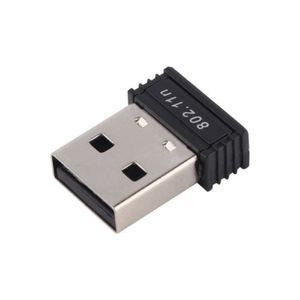 Adaptateur USB 150Mbps 150M Mini USB WiFi Adaptateur R/éseau Carte LAN 802.11n//g//b STBC Prise en charge /étendue Adaptateur r/éseau