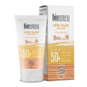 SOLAIRE CORPS VISAGE Bioregena Crème Solaire Bébé SPF50+ Bio 40ml
