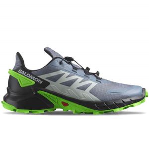 CHAUSSURES DE RUNNING Chaussures de trail running - SALOMON - Supercross 4 - Homme - Gris - Drop 10 mm