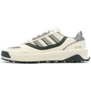 BASKET Baskets Blanches Homme Adidas Indoor - ADIDAS ORIGINALS - Cuir - Lacets