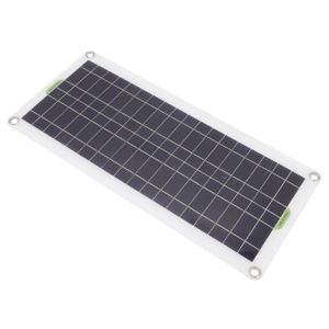 KIT PHOTOVOLTAIQUE Qiilu Kit de démarrage de panneau solaire Panneau 
