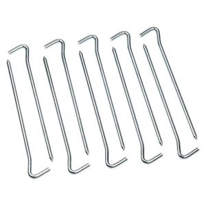 Highlander Lot de 50 Piquets de tente /à angle en plastique 21,5 cm