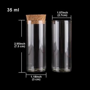 PETITES TUBES DE TEST EN VERRE 50 X 6 MM PK 10 
