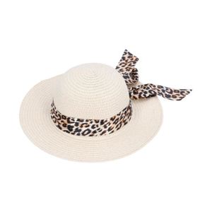 CHAPEAU - BOB ZJCHAO chapeau de paille pour enfants Chapeau de paille de plage d'été pour bébé Chapeau de seau pour enfants