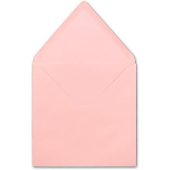 Enveloppes à Motifs "Roses De Baccara" - Papier 80g/m², Couleur Rouge - Marque Paper-Media, Gamme Classic
