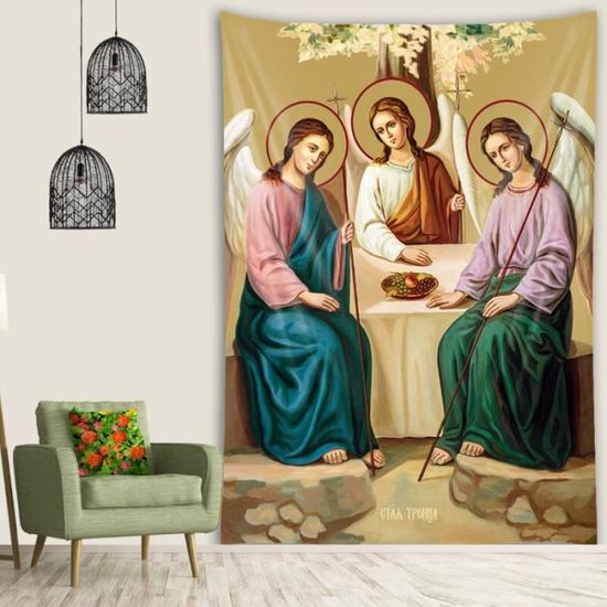 Pintura Religiosa De Pared Amalfi Italy Imagen editorial - Imagen de