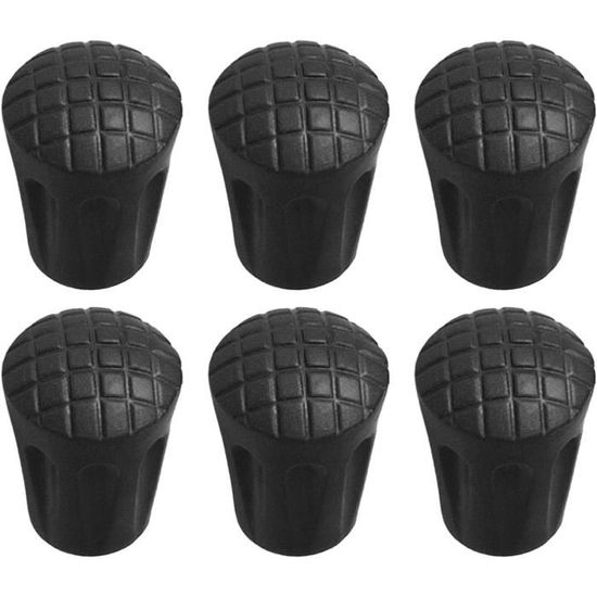 Tampons En Caoutchouc Pour Bâtons De Randonnée - Set De 4