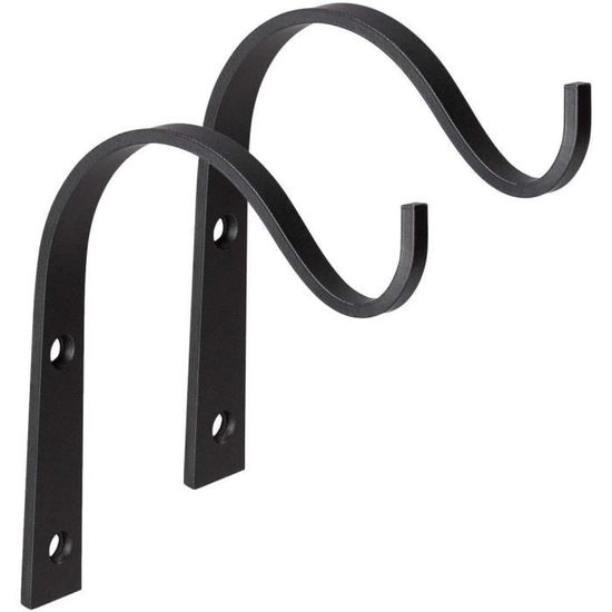 Crochets De Support De Montage Mural En Fer Pour Plantes Rouille Cintre
