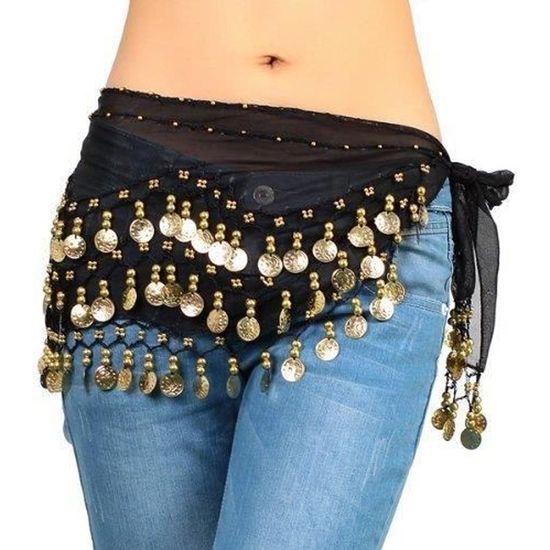 Ceinture Danse Du Ventre Foulard Scintillant - Accessoire De Danse Orientale Pour Femmes, Fêtes Et Spectacles