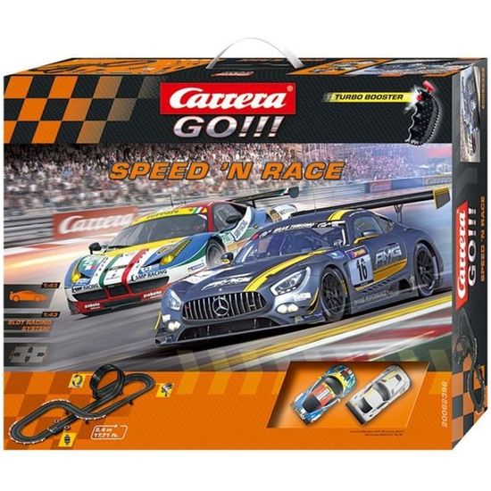 Circuit Miniature - Carrera GO!!! 62396 Coffret Speed'n Race - Cdiscount  Jeux - Jouets