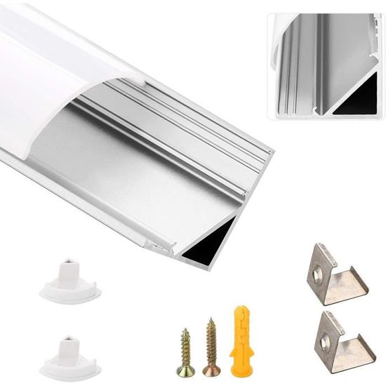 Lot De 2 Profilés De Finition Pour Panneaux Muraux Schulte DécoColor