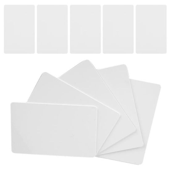 30 Cartes NFC NTAG215 Blanches – Programmables, 504 Octets Mémoire, Compatibles Smartphones Et Appareils NFC - 1