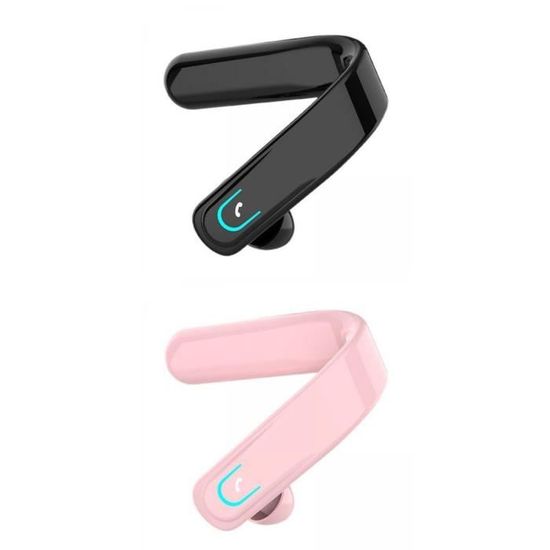 Écouteur Bluetooth Mono - Main Libre Clair, Double Micro Antibruit, Pour Bureau Ou Conduite