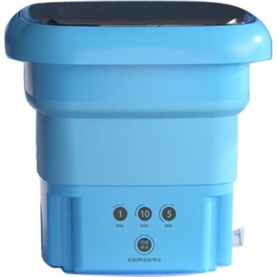 Mini lave-linge portable avec essorage doux, machine à laver pliable,  séchage et tuyau de proximité, 7,5 L, E27, 100-240V - AliExpress