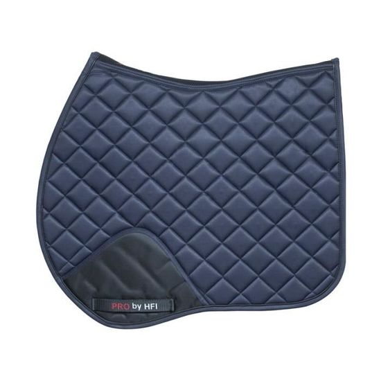 Tapis De Selle Pour Cheval - Taille 60x65 Cm (23.6x25.6 Pouces) - Tissu Polyester/Coton/Laine - Absorption Chocs, Confortable - Accessoire Équitation, Dressage