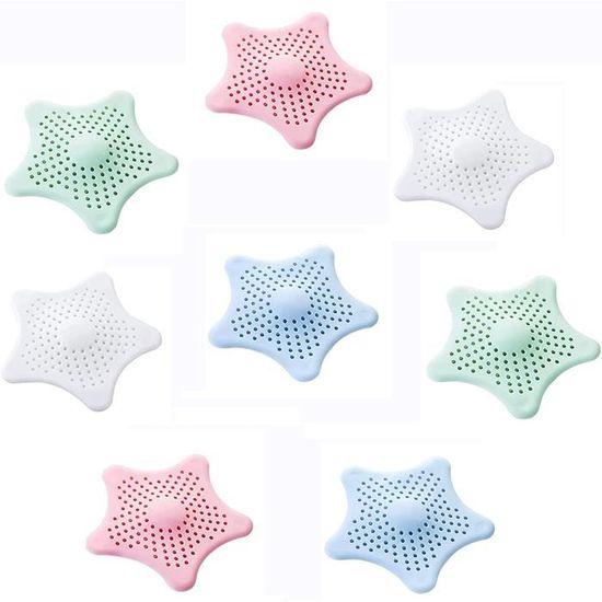 Grille Pour Bonde De Baignoire 8 Pi ces Crepine D Evier Silicone grille-pour-bonde-de-baignoire-8-pi-ces-crepine-d-evier-silicone