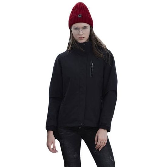 Veste De Ski Imperméable BumDeep - Manteau D'hiver Coupe-vent Avec Capuche, Taille XXL