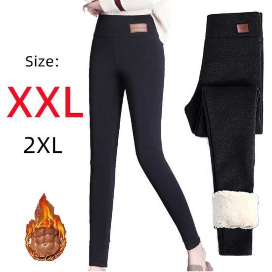 Willit Pantalon De Yoga Doublé Polaire Femme - Pantalon Hiver Thermique Taille Haute Résistant Eau Bootcut