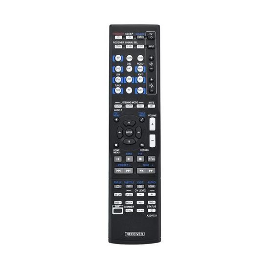 Telecomando Di Ricambio Per Pioneer VSX-521, VSX-1024, VSX-1020 E Altri - Sostitutivo Per Ricevitore AV Home Theater, Telecomando Universale
